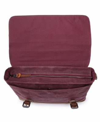 Stone Creek Waxed Canvas Briefcase