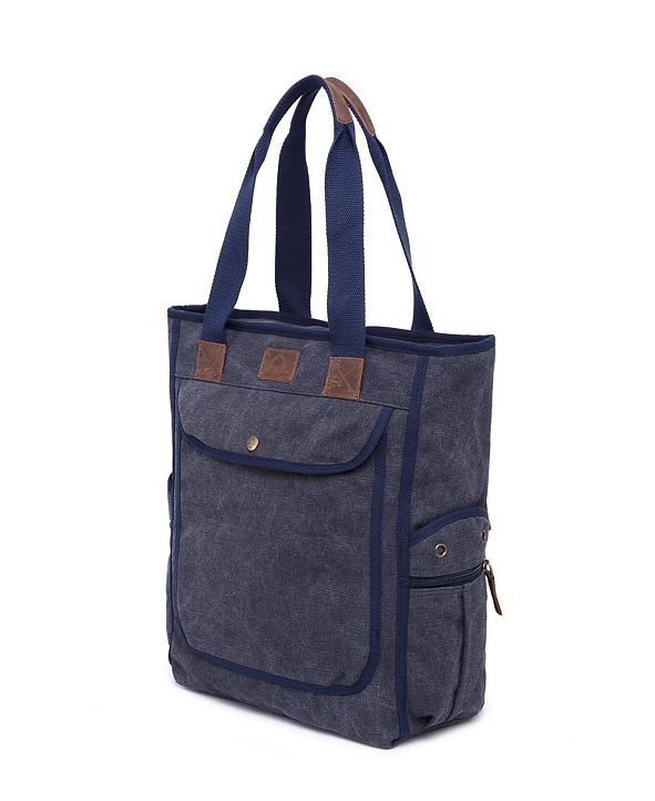 TSD BRAND Atona Canvas Tote Bag & Reviews - Handbags & Accessories - Macy's