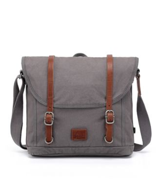 Forest Canvas Messenger Bag