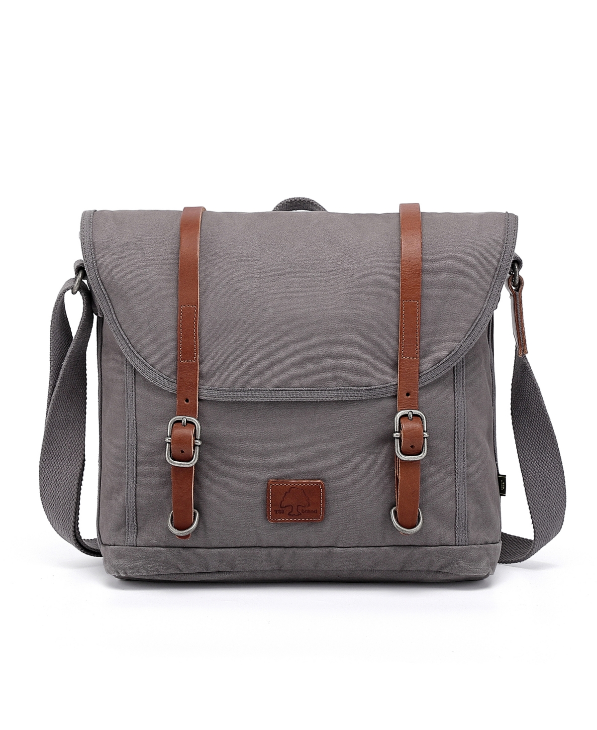 Tsd Brand Forest Canvas Messenger Bag