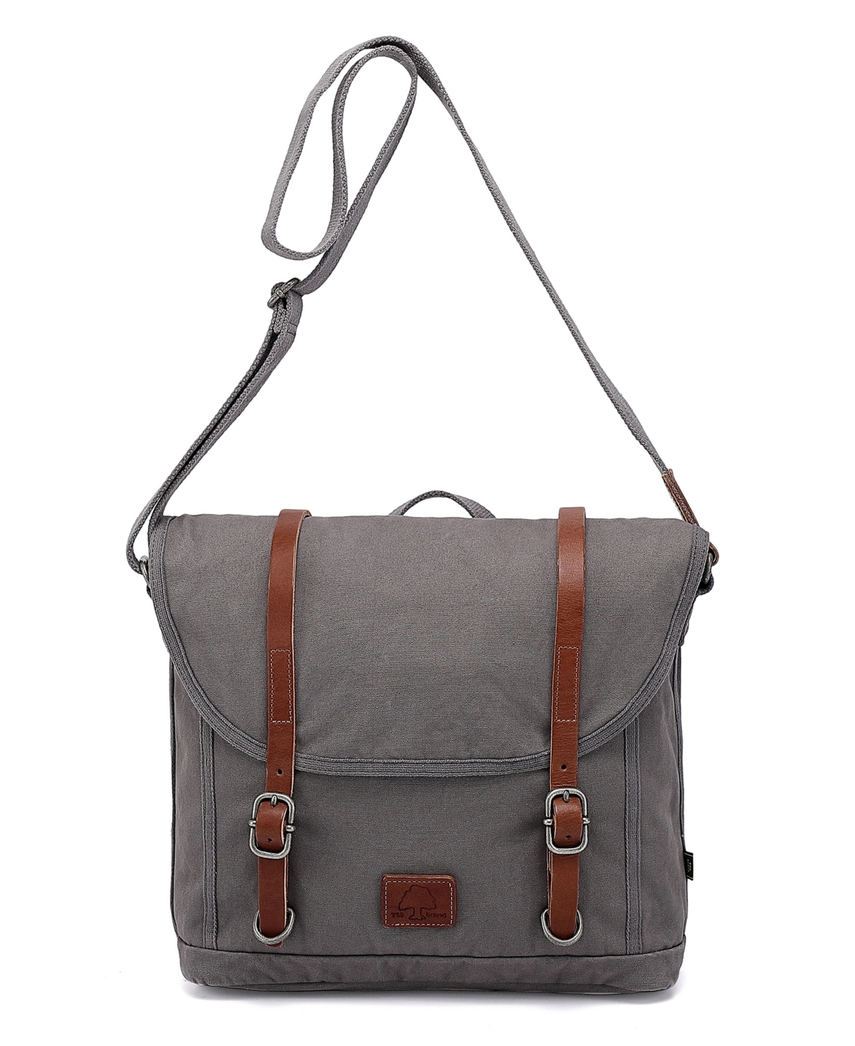 Tsd Brand Forest Canvas Messenger Bag
