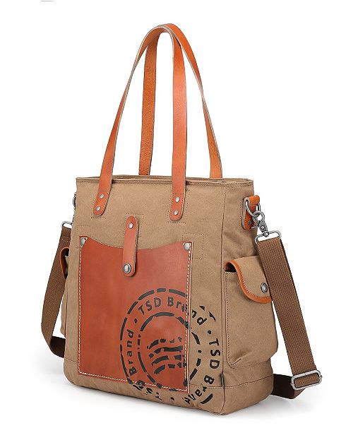 Tsd Brand Super Horse Canvas Tote Bag Reviews Handbags