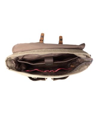 Valley River Canvas Messenger Bag