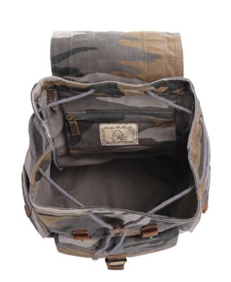 Camo Canvas Backpack