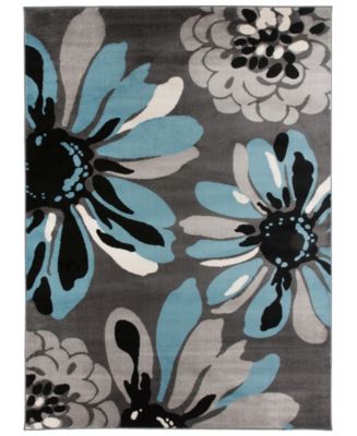 Main Street Rugs Home Alba Alb374 Blue Area Rug Collection - Macy's