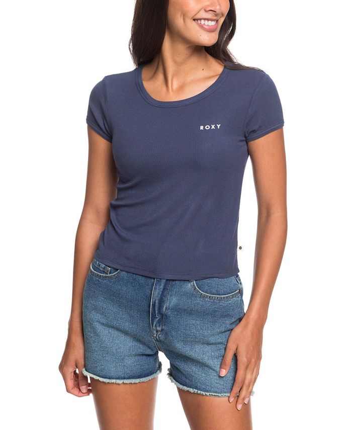 Roxy Frozen Day Logo T-Shirt - Macy's