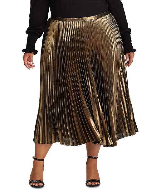 Lauren Ralph Lauren Plus Size Pleated Metallic Skirt Reviews Skirts Plus Sizes Macy S,Building An Empire Quotes
