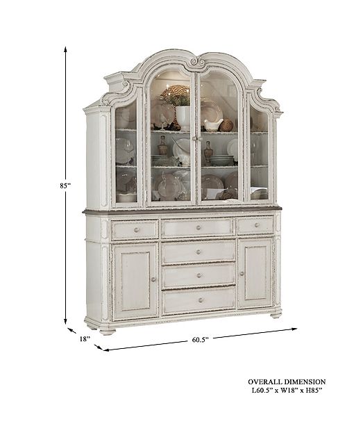 Furniture Amancio Buffet Hutch Reviews Furniture Macy S