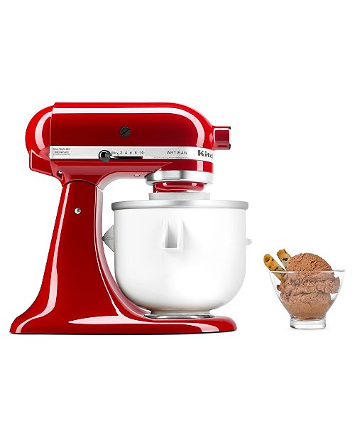 Kitchenaid Ice Cream Maker Stand Mixer Attachment Kica0wh