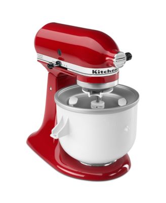 KitchenAid Ice Cream Maker Stand Mixer Attachment KICA0WH