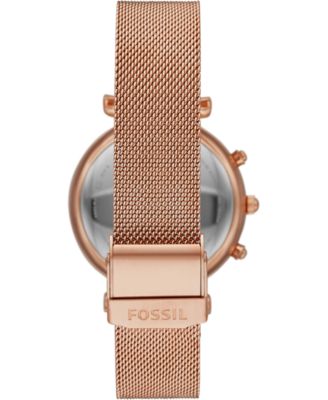 fossil smartwatches gold