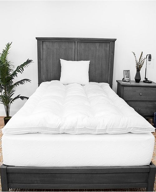 Sensorpedic 2 Inch Down Alternative Mattress Topper And Two