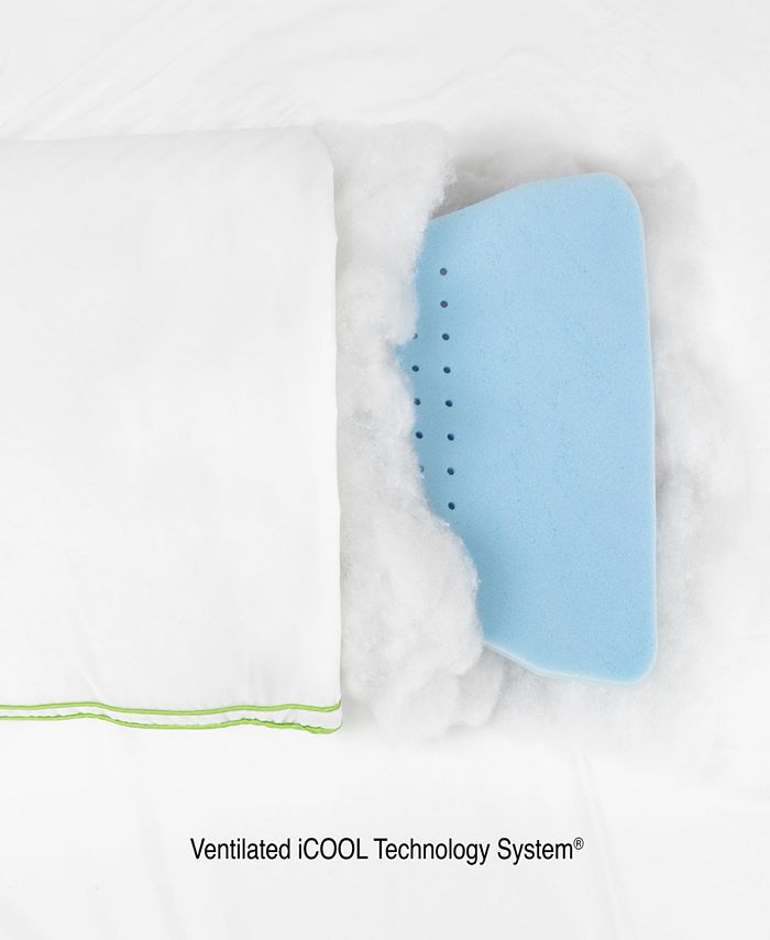 SensorPEDIC MemoryLOFT Deluxe Gusseted Pillow with Memory Foam Center