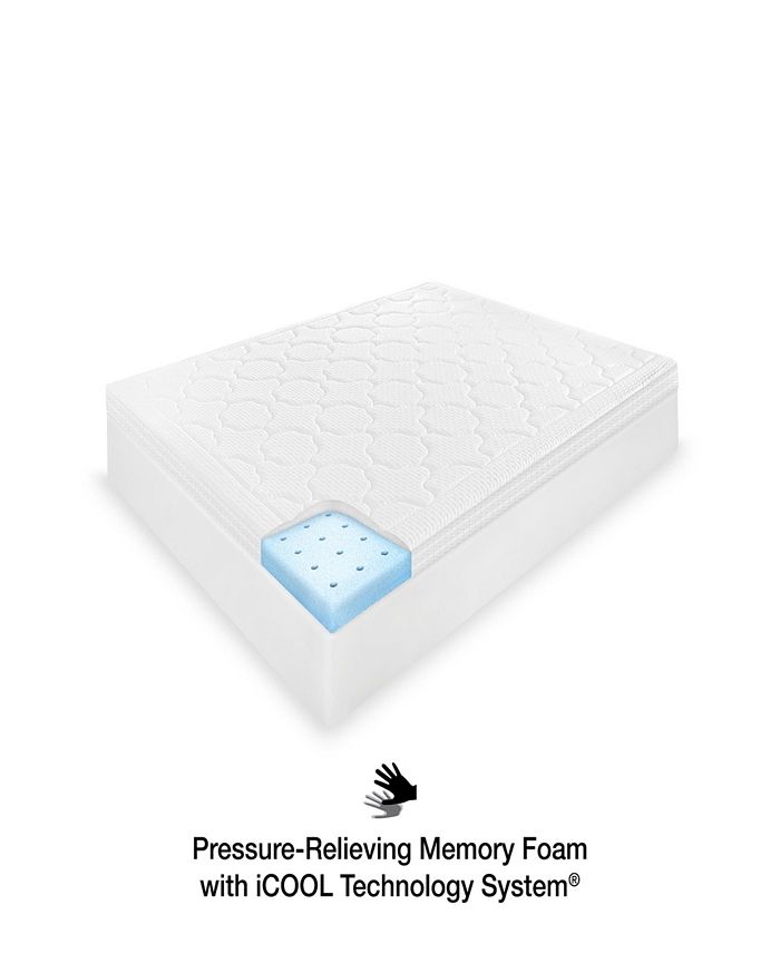 SensorPEDIC CLOSEOUT! Euro Majestic 3Inch Quilted Memory Foam Mattress