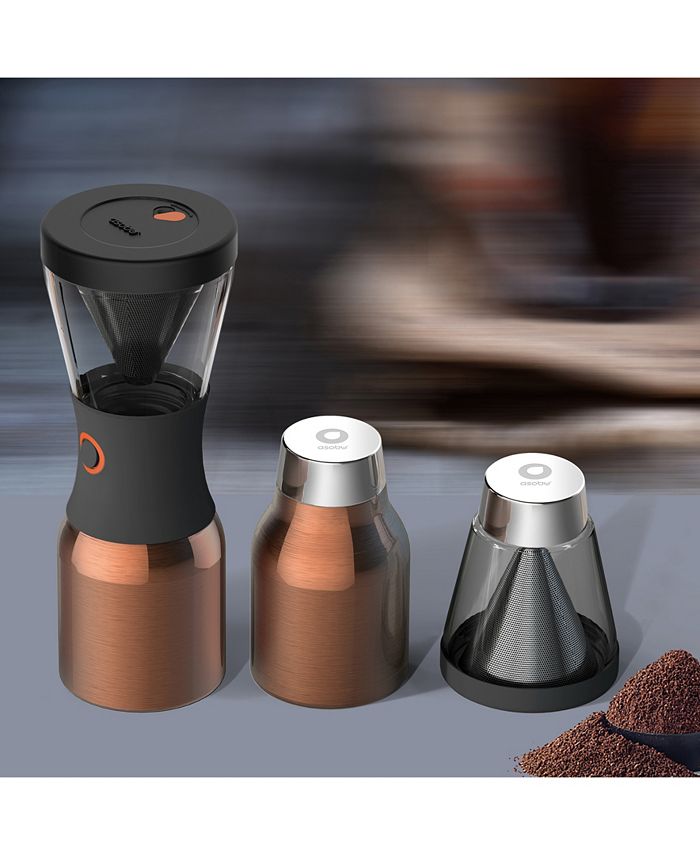 Asobu 40Ounce Cold Brew Insulated Portable Coffee Maker Macy's