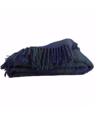 Tartan Tweed Fluffy Throw, 72" x 59"