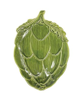 VIETRI - Artichokes White Figural Artichoke Platter