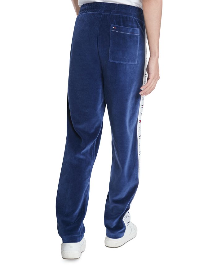 tommy hilfiger taped joggers