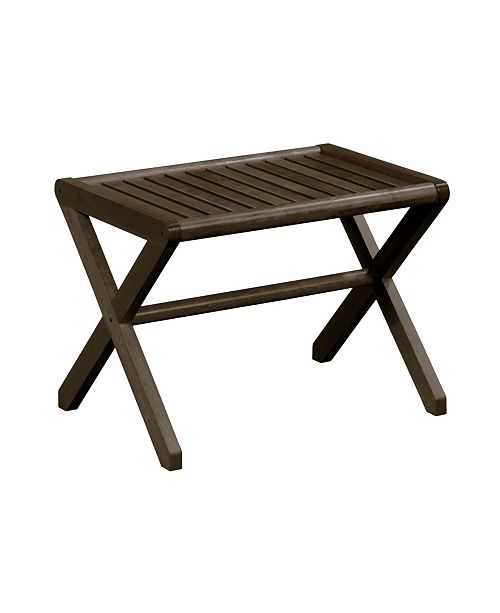 New Ridge Home Goods Abingdon Large Stool Bench Reviews