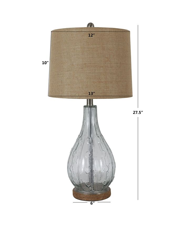 Jimco Lamp & Manufacturing Co Decor Therapy Emma Embossed Table Lamp