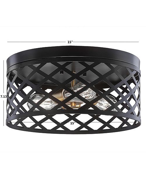 Decor Therapy Decor Therapy Anderson 15 Flush Mount 3 Light