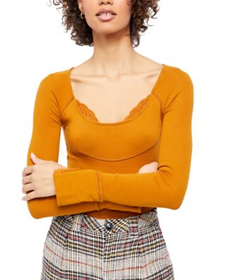 Free People - Bit Of Lace Layering Top