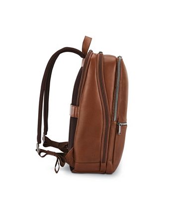 Samsonite Classic Leather Slim Backpack - Macy's