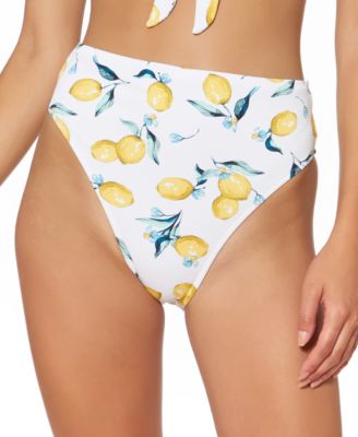 bathing suit with lemons