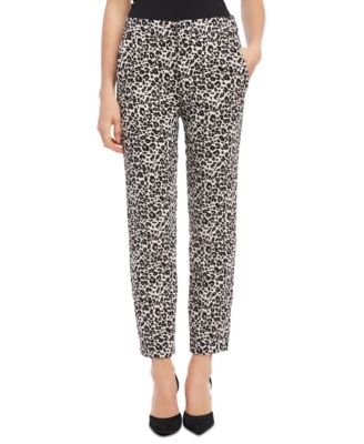 Karen Kane - Leopard-Print Jacquard Pants