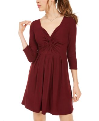 juniors long sleeve dresses