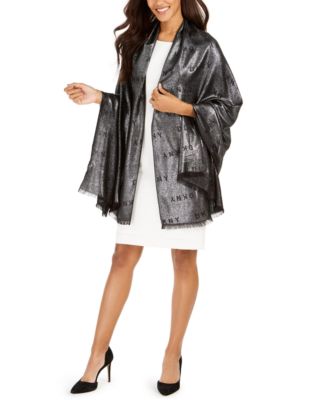 DKNY - Candy Wrapper Logo Lurex Wrap
