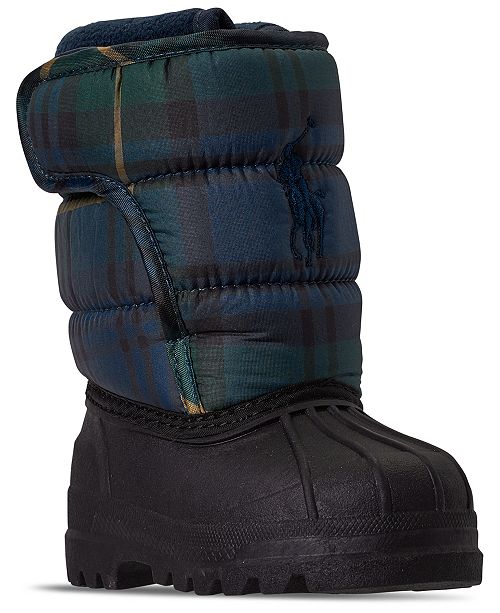 Polo Ralph Lauren Toddler Girls Hamilten Ii Ez Boots From Finish