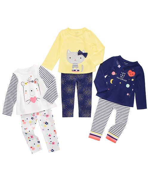 First Impressions Baby Girls Rainbow Universe Mix Match