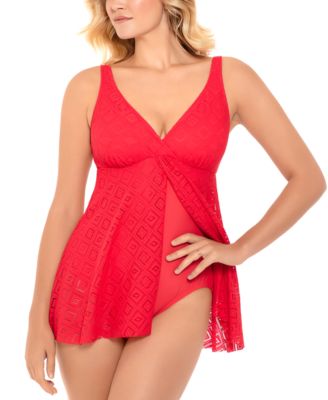 macys swim dress