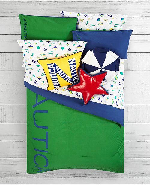Nautica Kids Logo Decorative Pillow Reviews Decorative Throw
