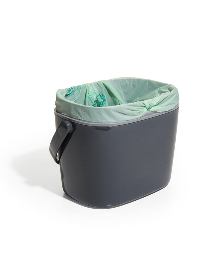 OXO 1.75 Gallon Compost Bin, Charcoal Macy's