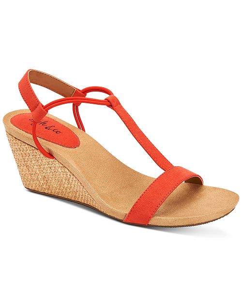 Style Co Mulan Wedge Sandals Created For Macy S Reviews