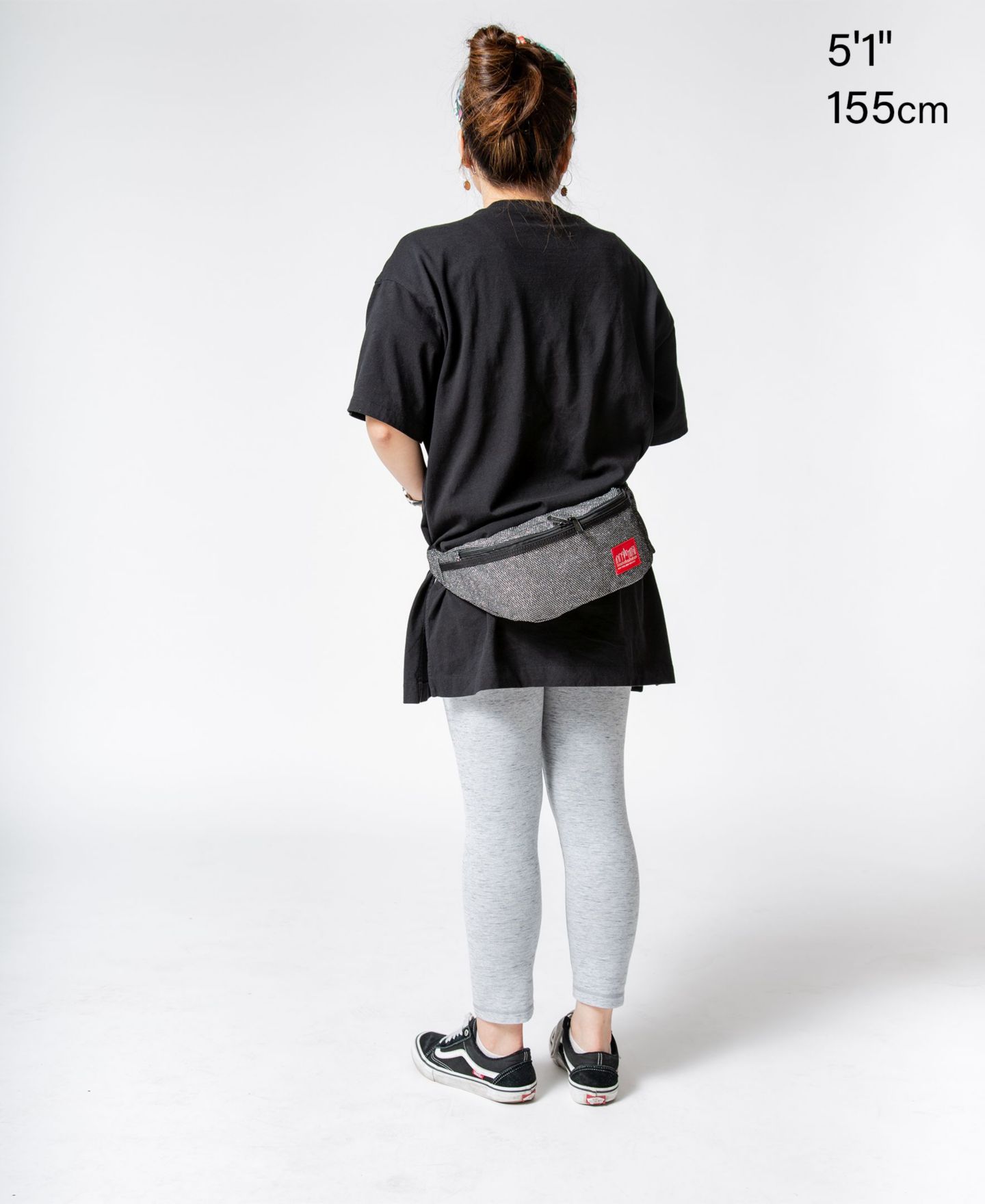 Женская сумка Manhattan Portage Midnight Brooklyn Bridge Waist, цвет: Бордовый — фото 10