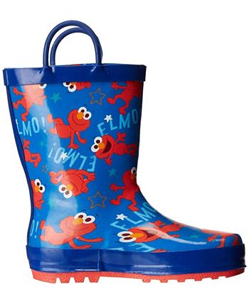 Elmo rain deals boots for toddlers