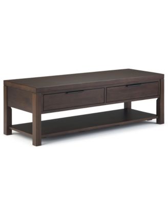 Simpli Home - Hollander Entryway Bench, Quick Ship