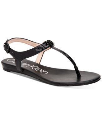 macy's calvin klein sandals