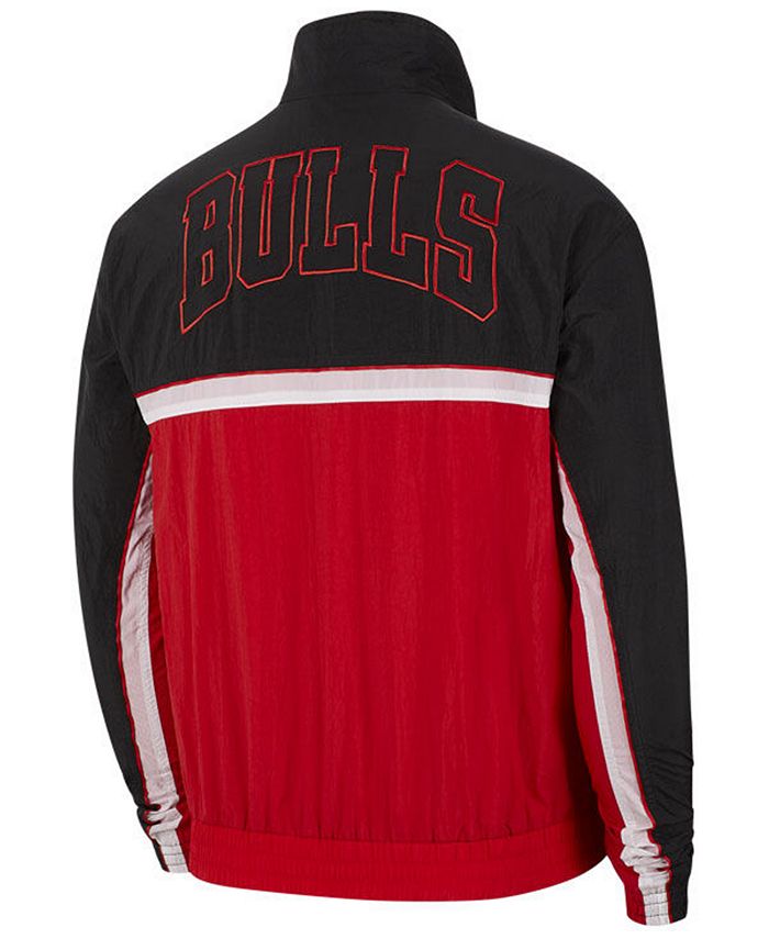 Nike Men's Chicago Bulls Courtside Tracksuit Jacket - Macy's
