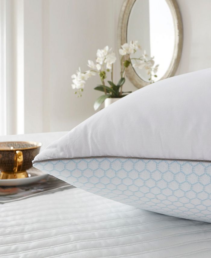 Kathy Ireland SummerWinter White Goose Feather Pillow 2Pack Jumbo