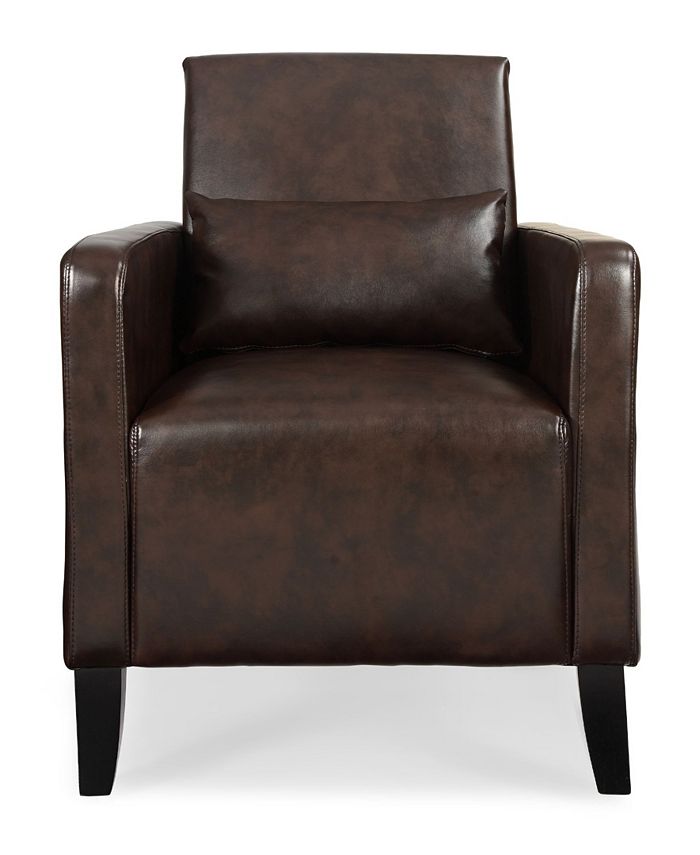 Dwell Home Inc. Flare Accent Chair with Pillow Macy's