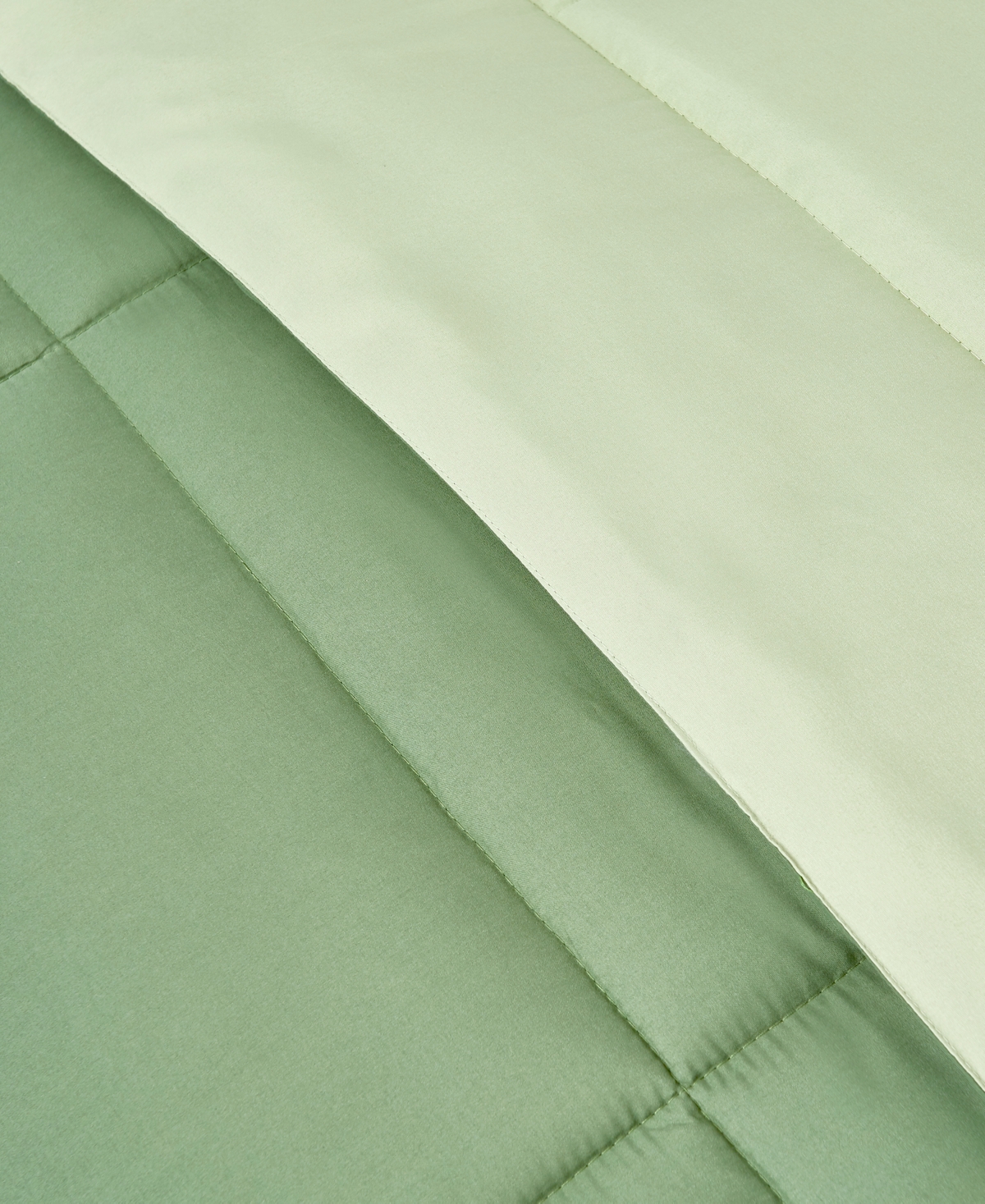 Royal Luxe Reversible Down Alternative Comforter, Twin, Exclusively At Macy's In Olive,sage