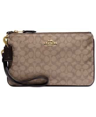 coach signature jacquard