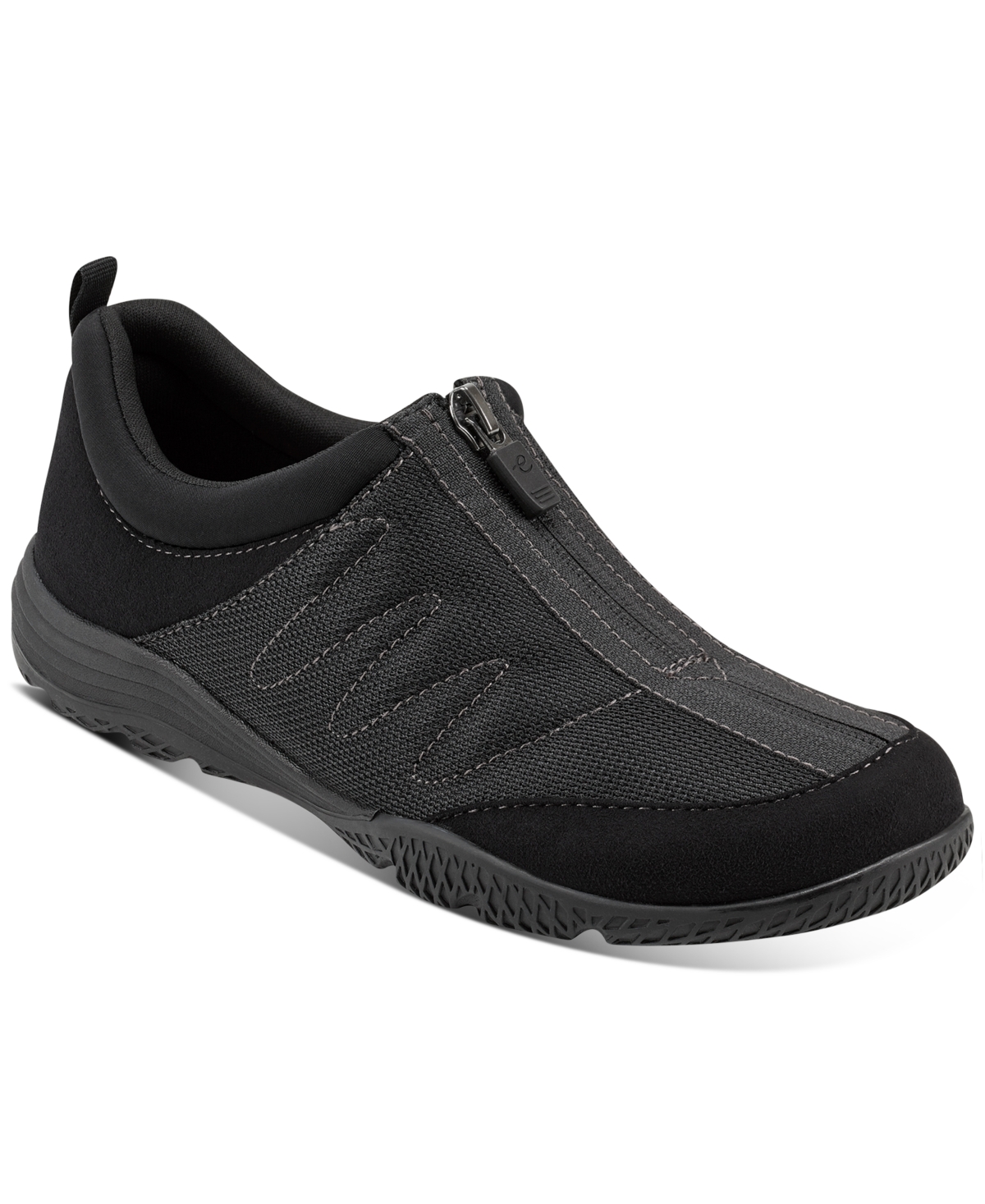 Women's Bestrong Round Toe Casual Sneakers - Black