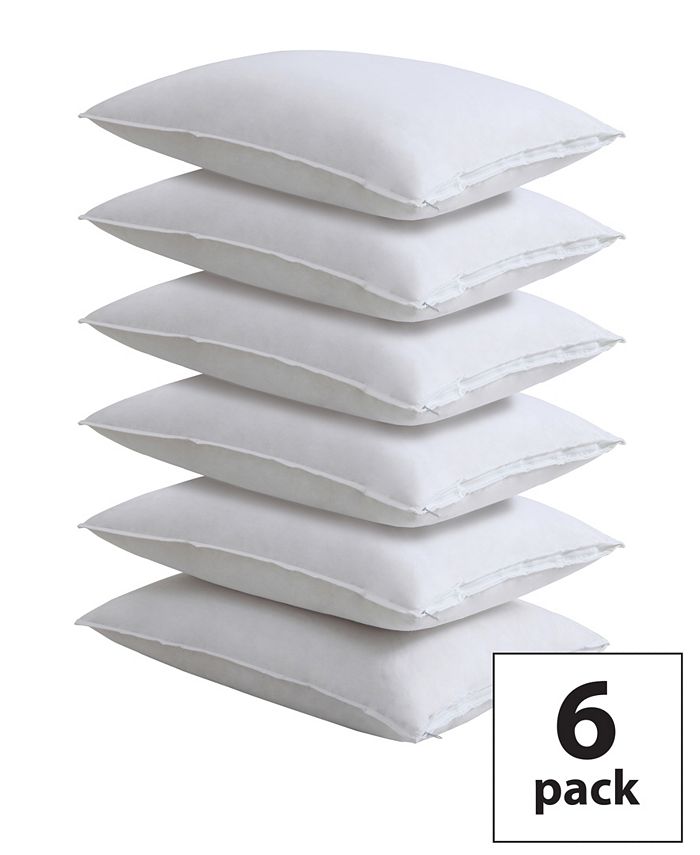 Fresh Ideas - Master Block Easy Care Pillow Protector 6-Pack, King