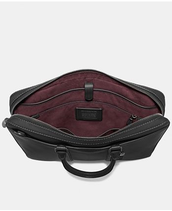 COACH - Men's Metropolitan Slim Leather Briefcase