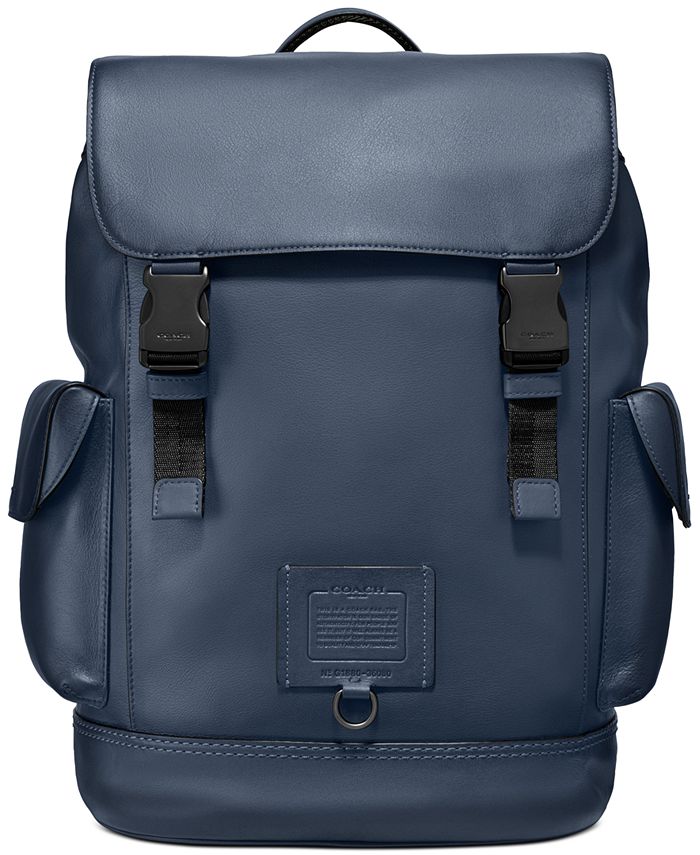 COACH Men's Rivington Leather Backpack & Reviews - All Accessories ...